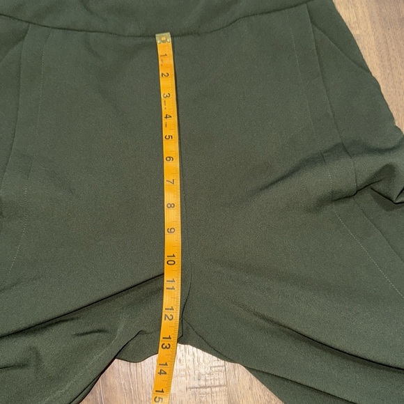 GIBSON Latimer Elegant Sleeveless Olive Jumpsuits - Picture 6 of 8